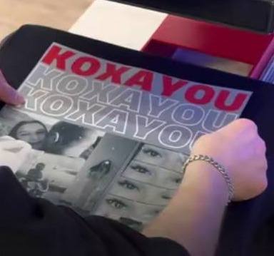 Футболка KOXAYOU з колажем фото на термопресі